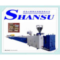 WPC MACHINE Wood Plastic Profile Extrusion Machine / WPC Plastic Profile Extruder